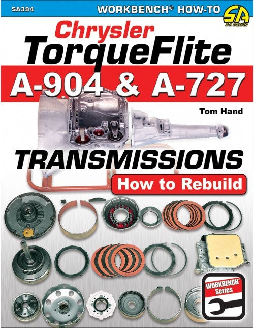 SA Design Books Chrysler Torqueflite A90 4 and A727 Transmissions