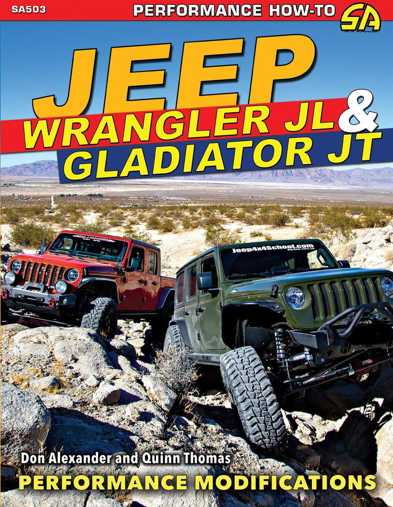 SA Design BooksModificación del rendimiento del Jeep Wrangler JL y JT