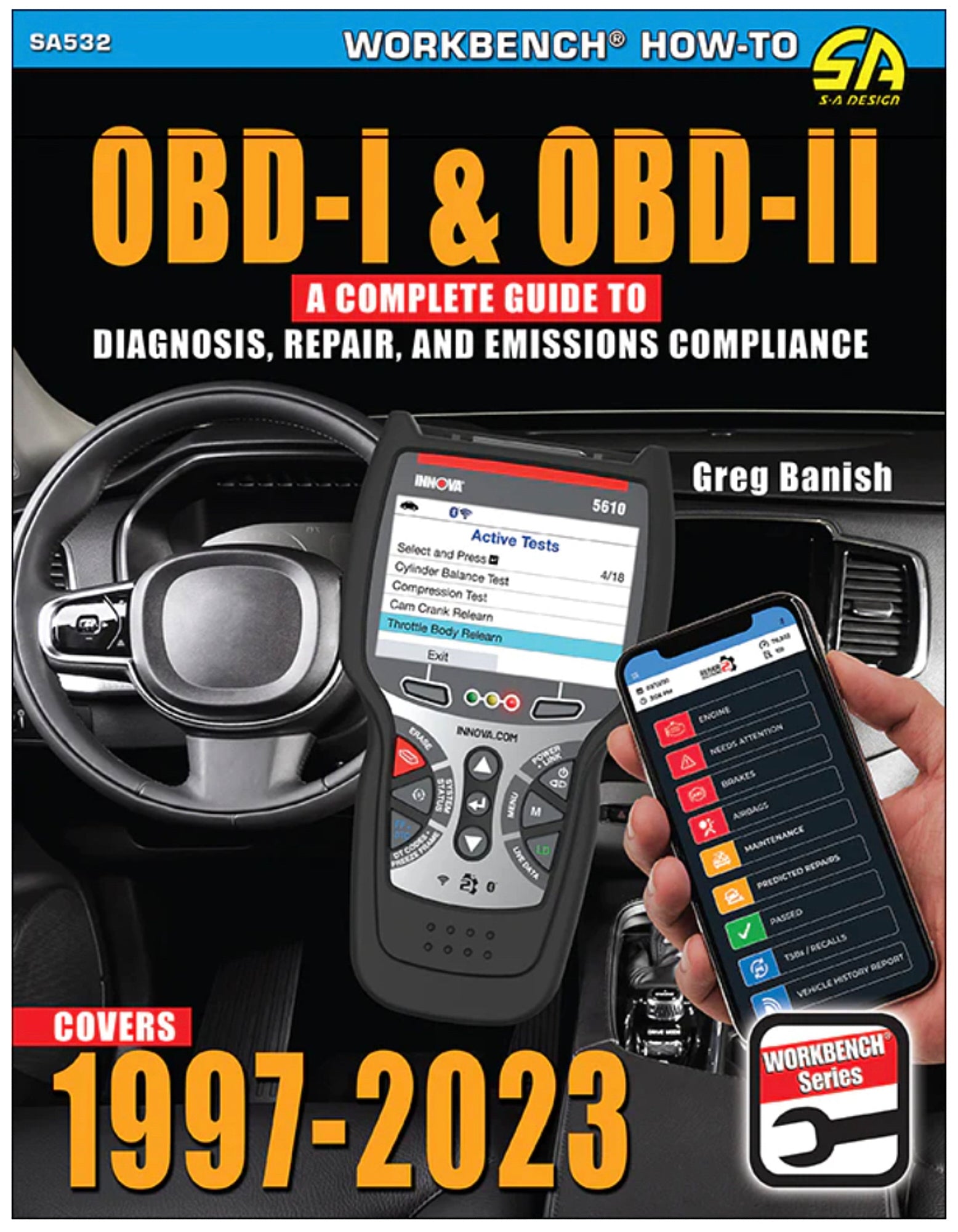 SA Design Books OBD-I / OBD-II Diagnosis /Repair and Emissions