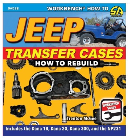 SA Design Books Jeep Transfer Case How to Rebuild