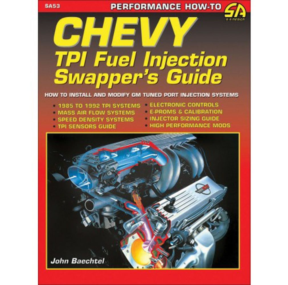 SA Design BooksGuía de intercambio de sistemas de inyección de combustible TPI para Chevy