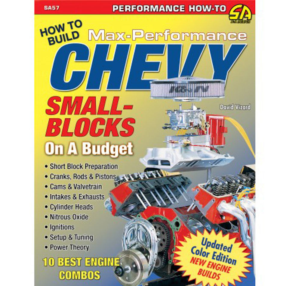 SA Design Books Chevy Small Block Max Performance