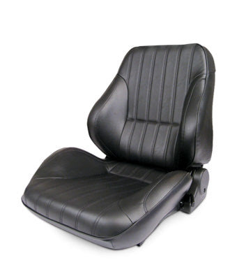 Rally Low Back Seat - LH - Black Vinyl