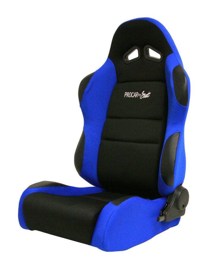 Scat Cranks Sportsman Racing Seat - Left - Blue Velour