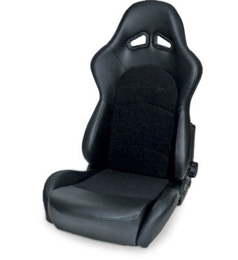 Scat Cranks Sportsman Pro Racing Seat - Blk Velour/Vinyl
