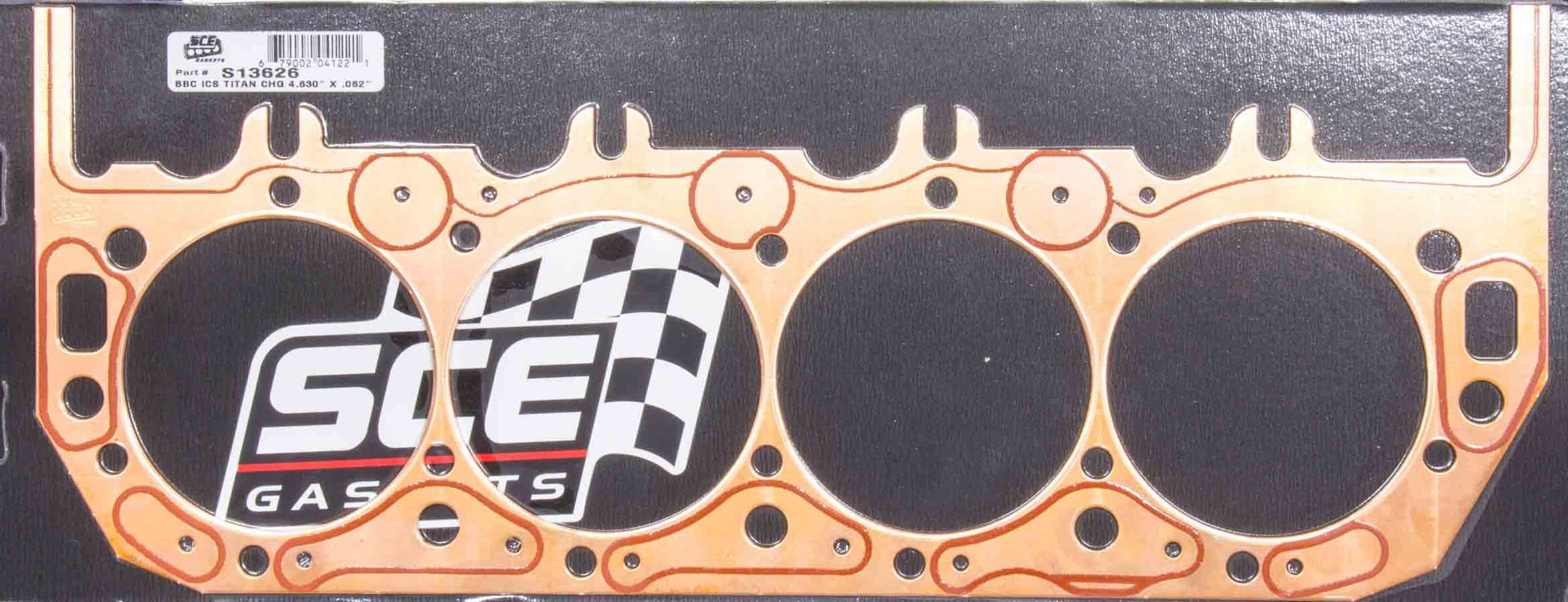 SCE Gaskets BBC ISC Titan Copper Head Gskt 4.630 x .062