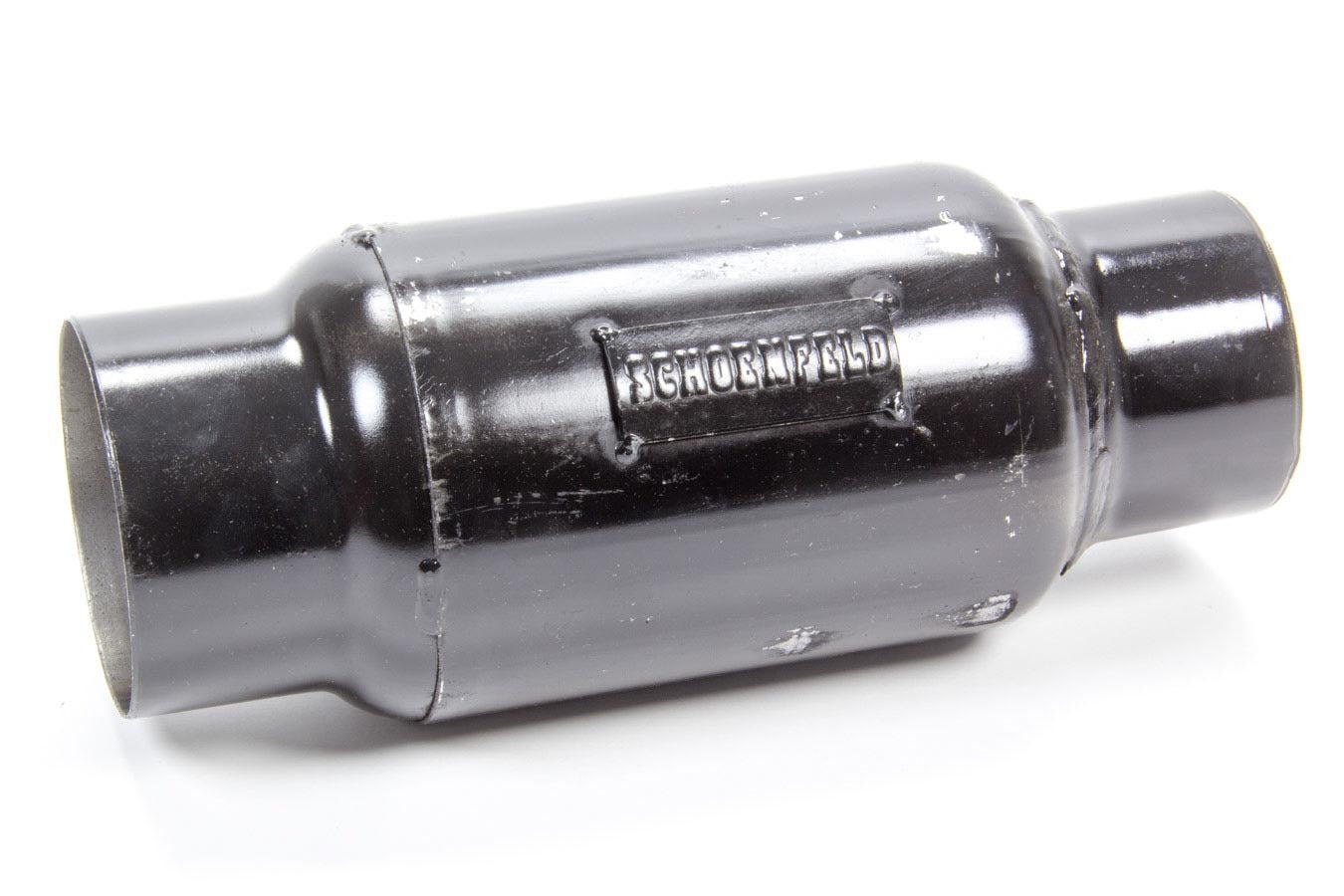 Schoenfeld Headers Muffler 3in Inlet 3.5in Outlet Anti-Reversion