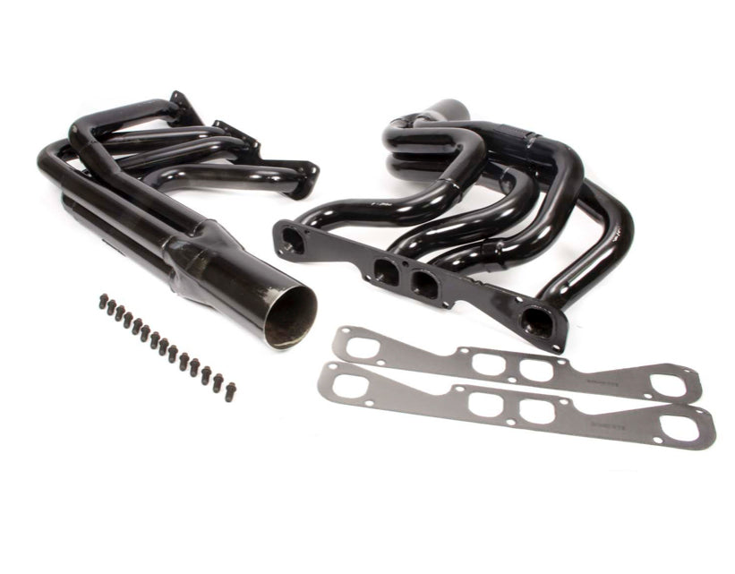 Schoenfeld Headers Street Stock Clip Headers 1-3/4" x 1-7/8" — Small Block Chevy
