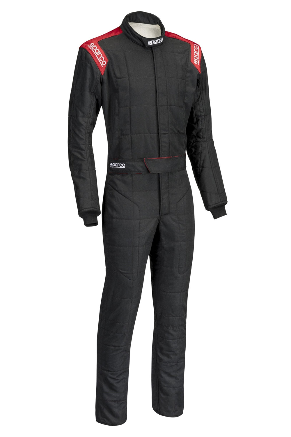 Sparco Motor Sports Suit Conquest Boot Cut Blk / Red X-Small