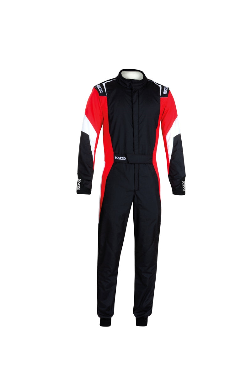 Sparco Motor Sports Comp Suit Black/Red X-Large / 2X-Large