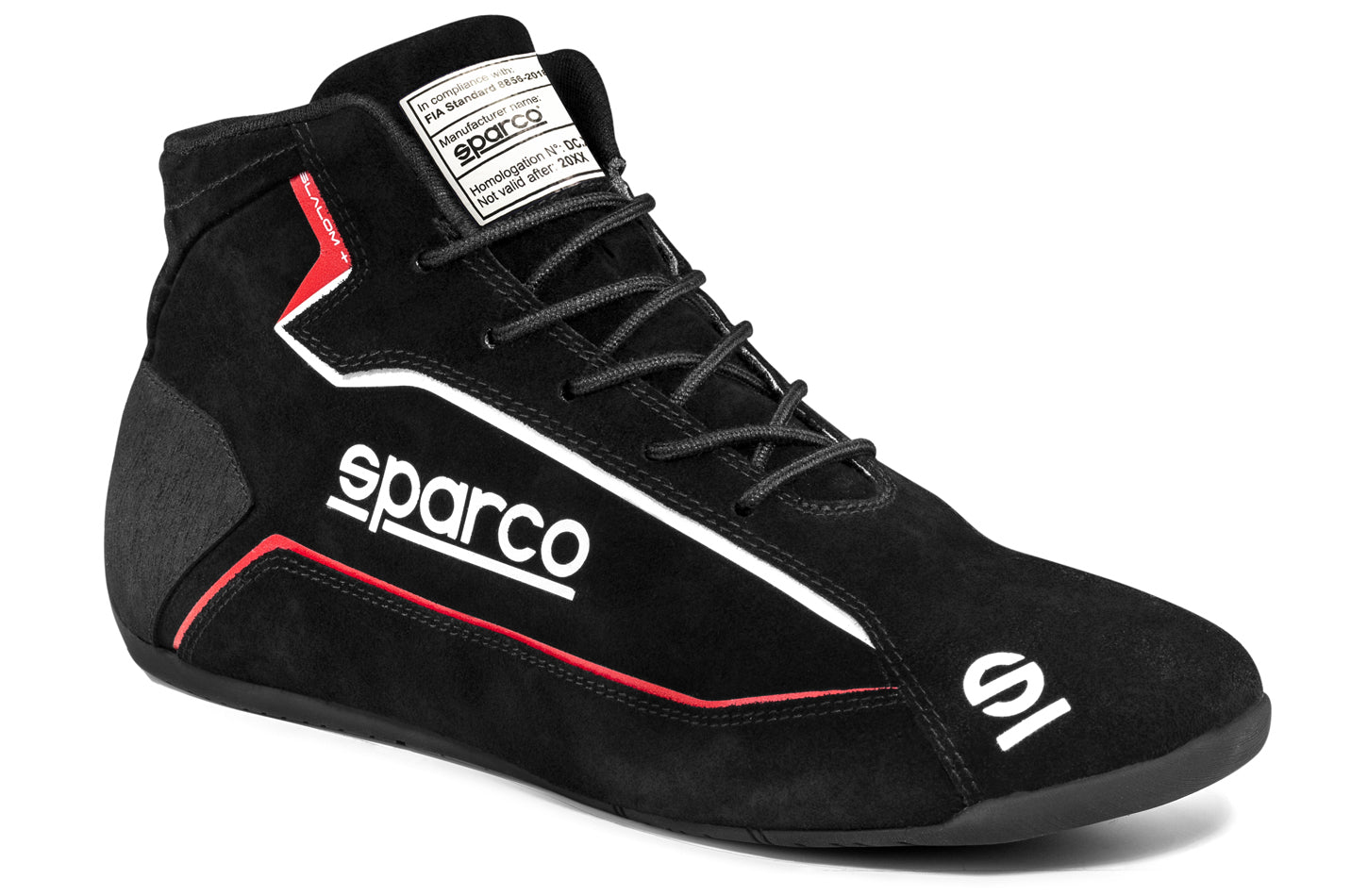 Sparco Motor Sports Shoe Slalom + Black Size 13 Euro 47