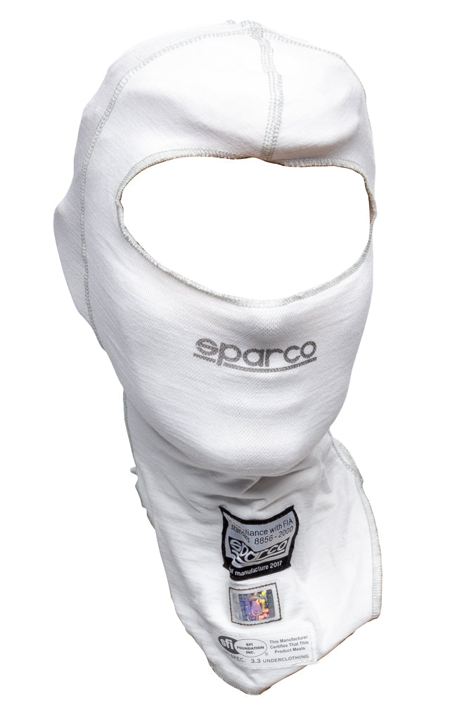 Sparco Motor Sports Head Sock White