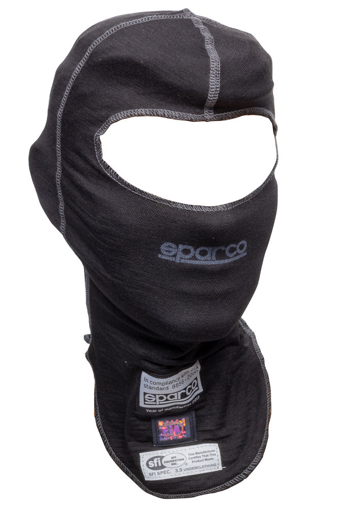 Sparco Motor Sports Head Sock Black