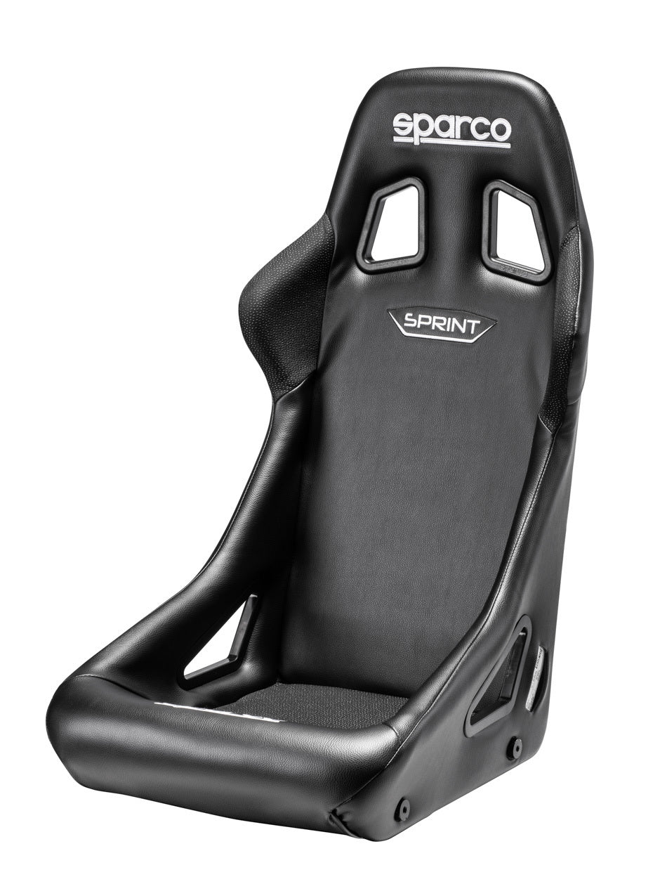 Sparco Motor Sports Seat Sprint 2019 Black Vinyl