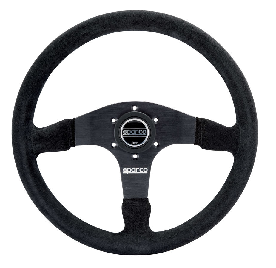 Sparco Motor Sports Steering Wheel 375 Black Suede