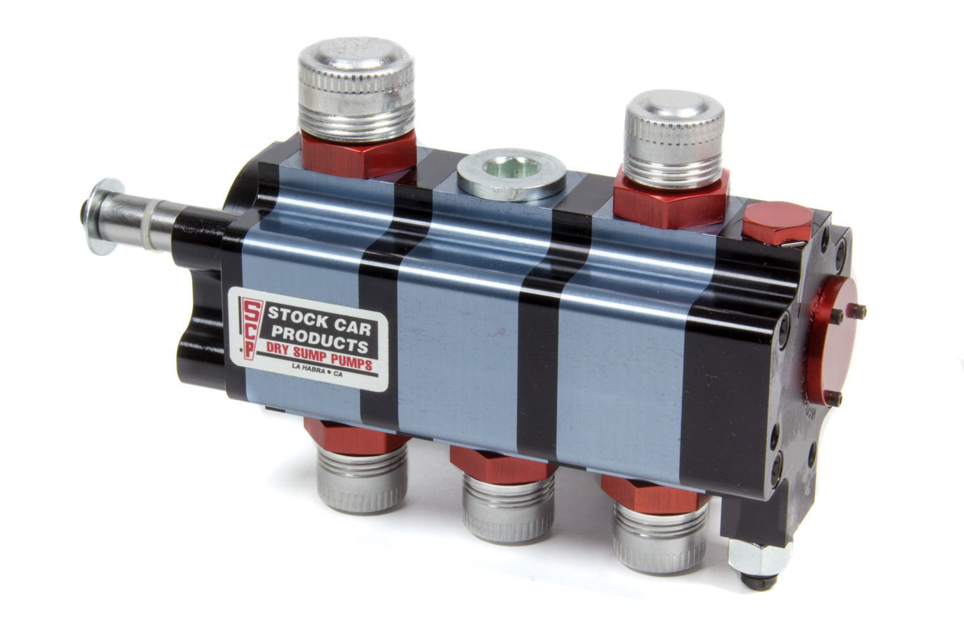 Stock Car Products 3 Stage Dry Sump Pump SBC Engine Mount