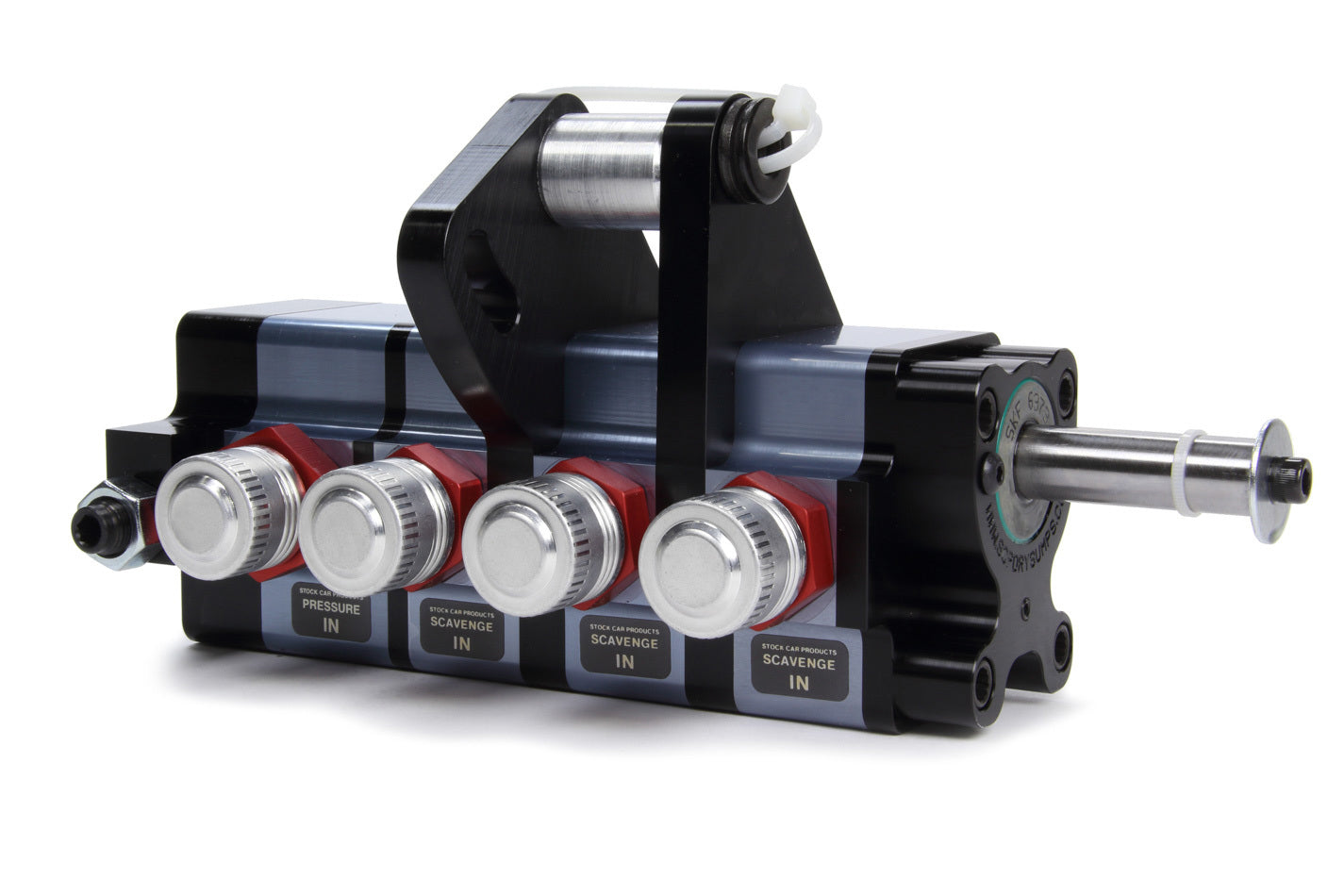 Stock Car Products 4 Stage Dry Sump Pump SBC Engine Mount