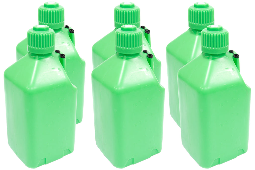 ScribnerUtility Jug - 5-Gallon Glow Green - Case 6