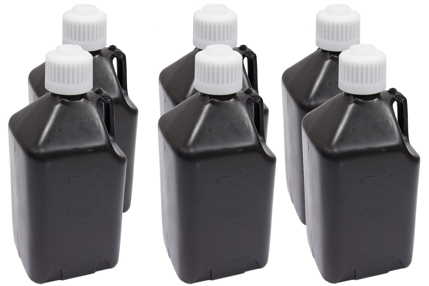 Scribner Utility Jug - 5-Gallon Black - Case 6