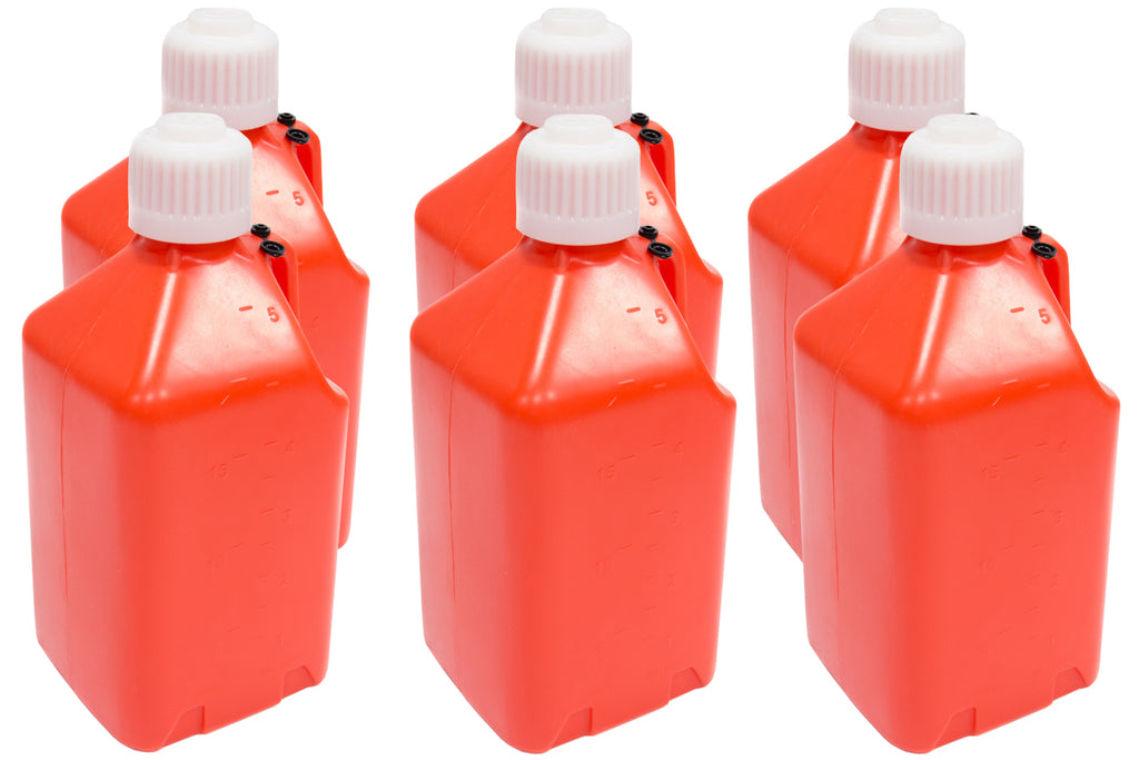 ScribnerUtility Jug - 5-Gallon Orange - Case 6