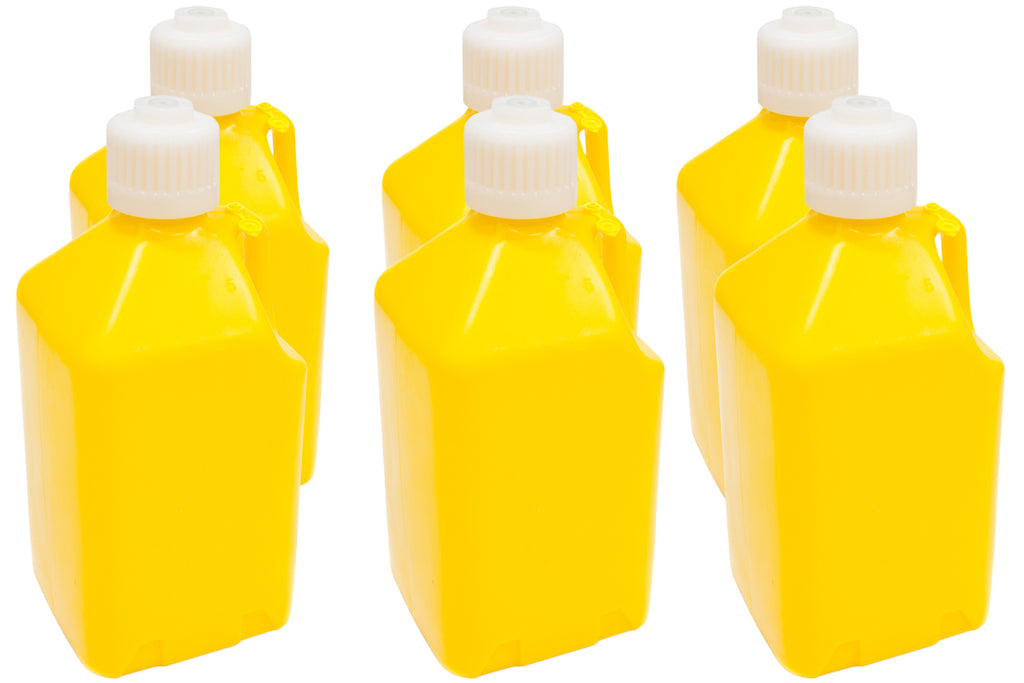 ScribnerUtility Jug - 5-Gallon Yellow - Case 6