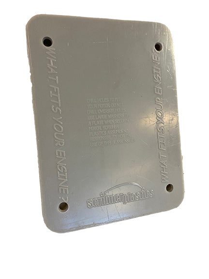 Scribner Blank Insert for Go-Kart / QM Engine Case