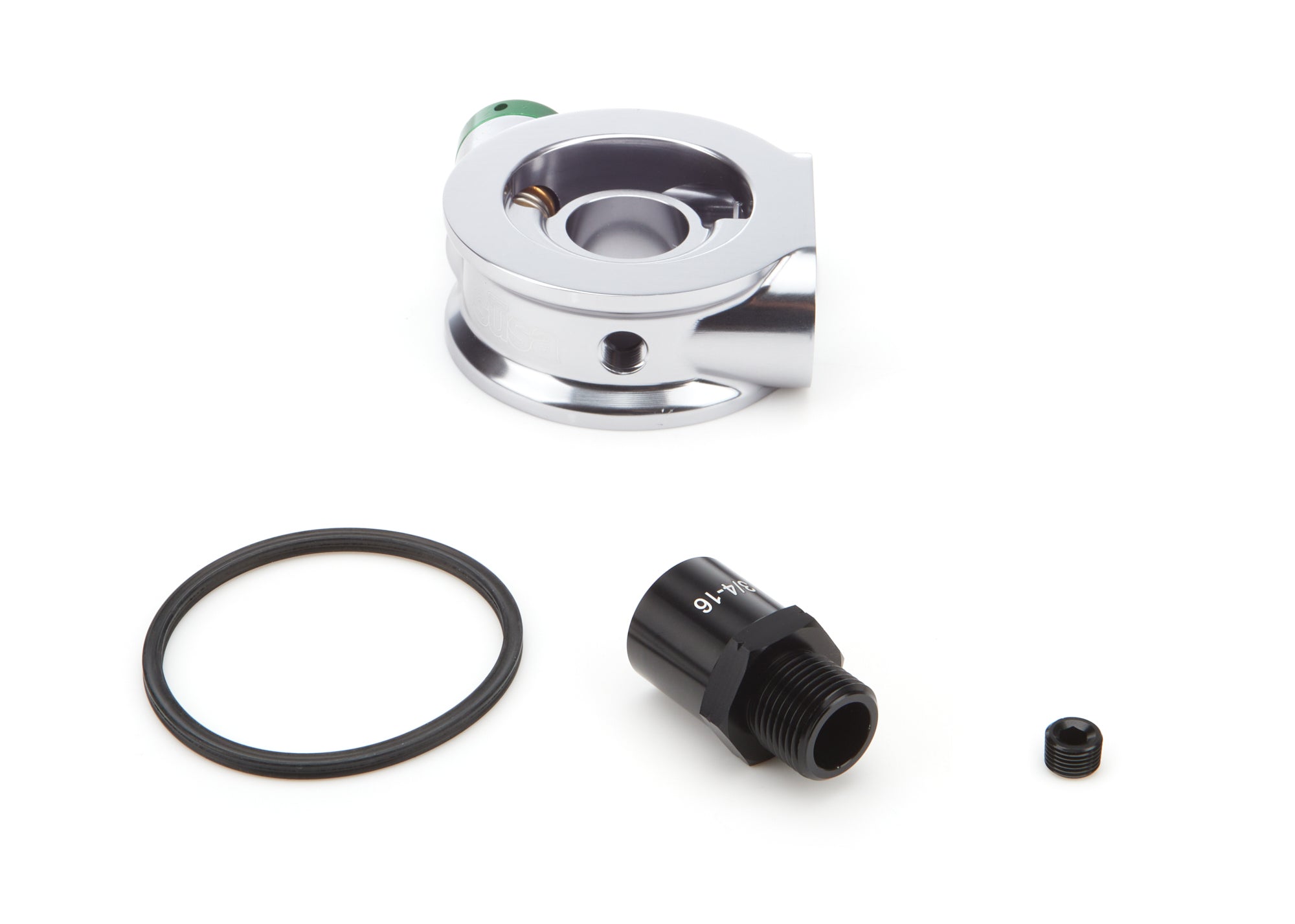 Setrab Billet Alm Sandwich Oil Filter Adapter 3/4-16