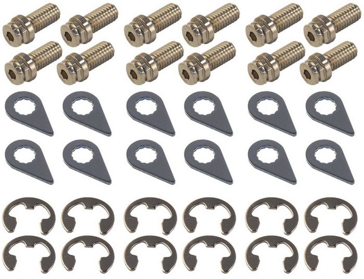 Stage 8 Header Bolt Kit - 6pt GM 3.8L V6 5/16-18x7/8