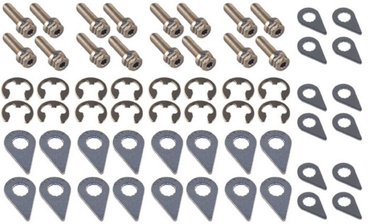 Stage 8 Header Bolt Kit - 6pt. 8mm-1.25 x 25mm (16)