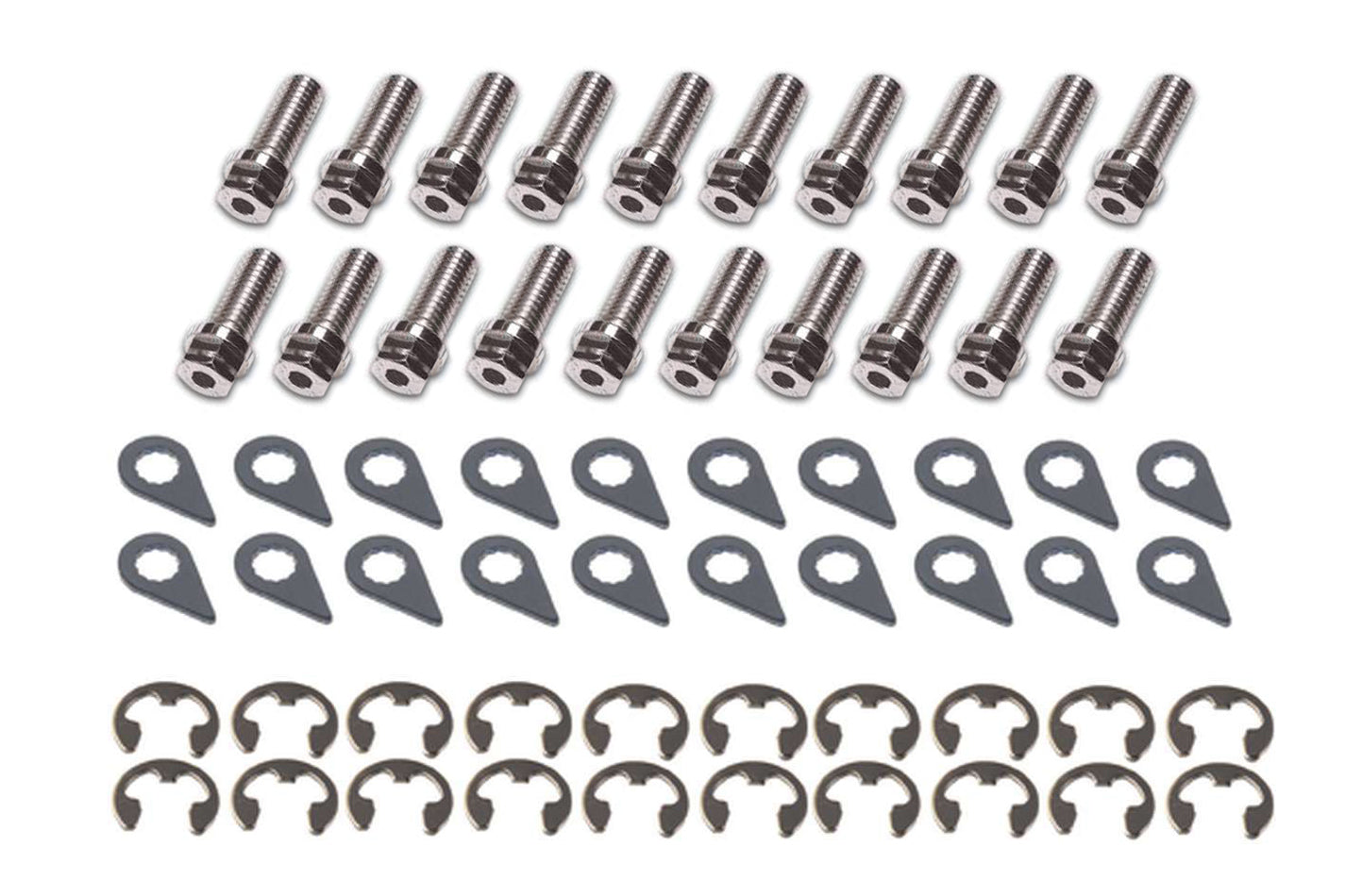 Stage 8 Header Bolt Kit - 6pt. 5/16-18 x 7/8 (20)