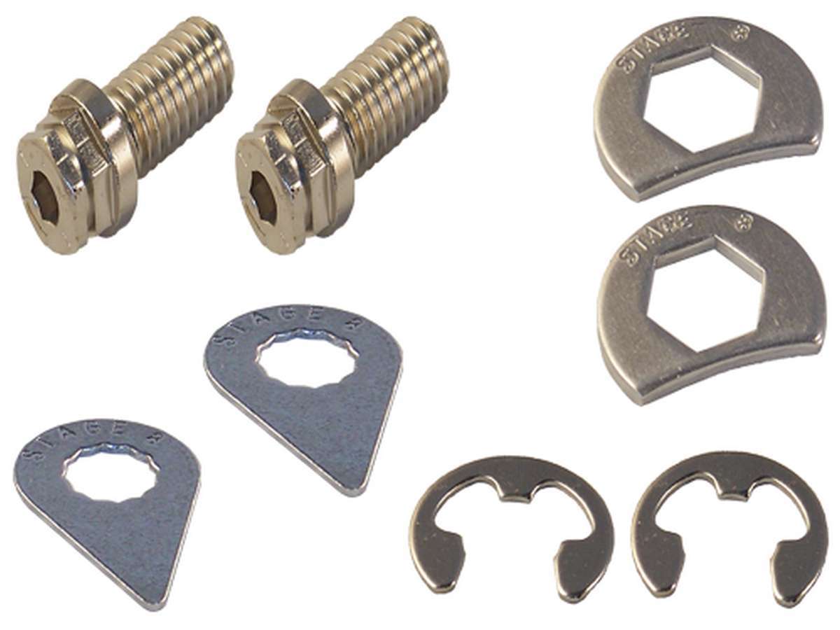 Stage 8 Header Bolt Kit - 6pt. 3/8-16 x 1in (2)