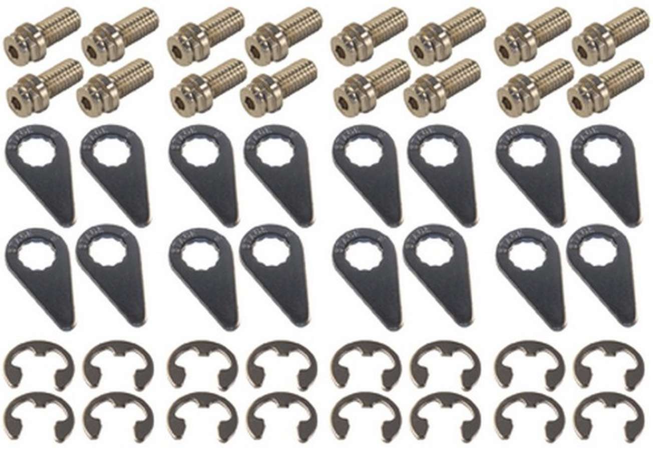 Stage 8 Header Bolt Kit - 6pt. 3/8-16 x 3/4 (16)