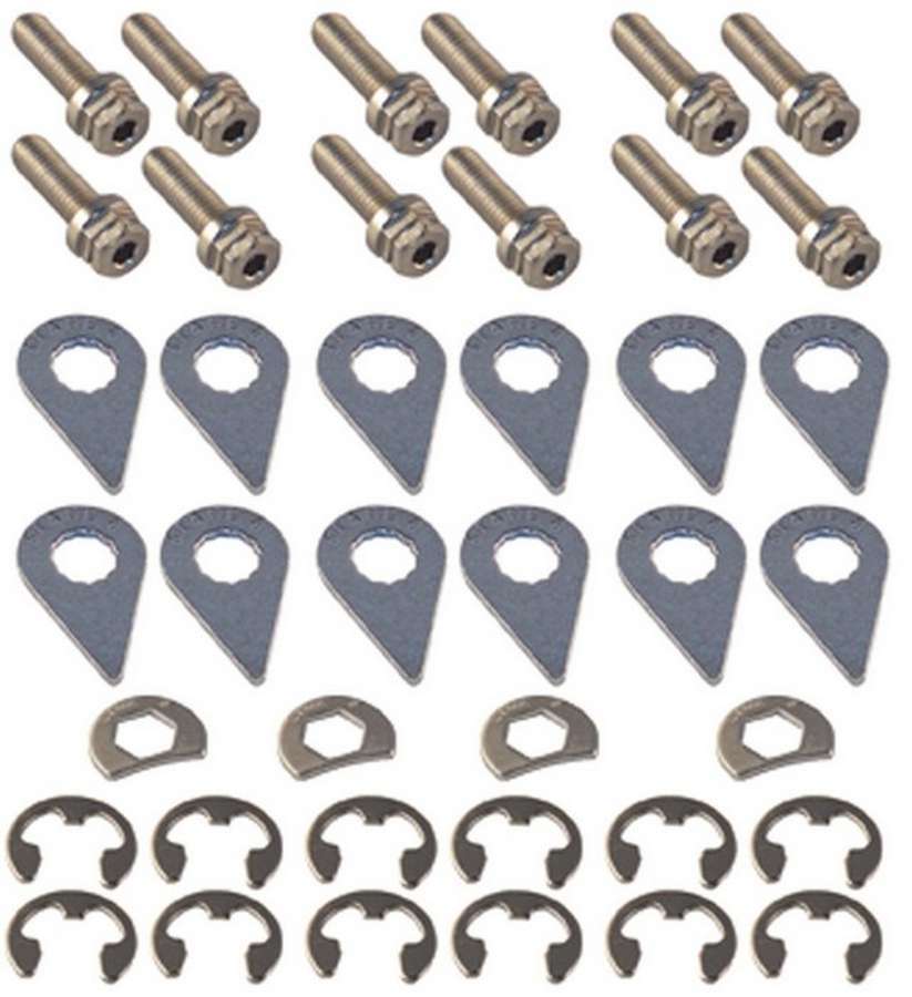 Stage 8 Header Bolt Kit - 6pt. 5/16-18 x 7/8 (12)