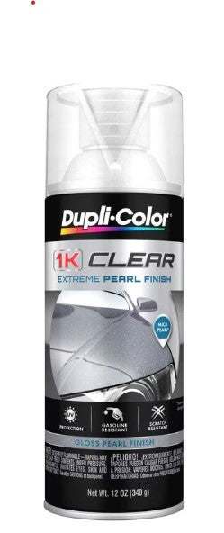 Dupli-Color 1K Extreme Clear Coat Gloss Pearl Finish 12oz