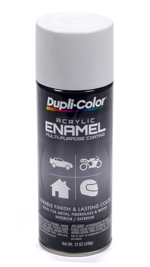 Dupli-Color Gloss White Enamel Paint 12oz