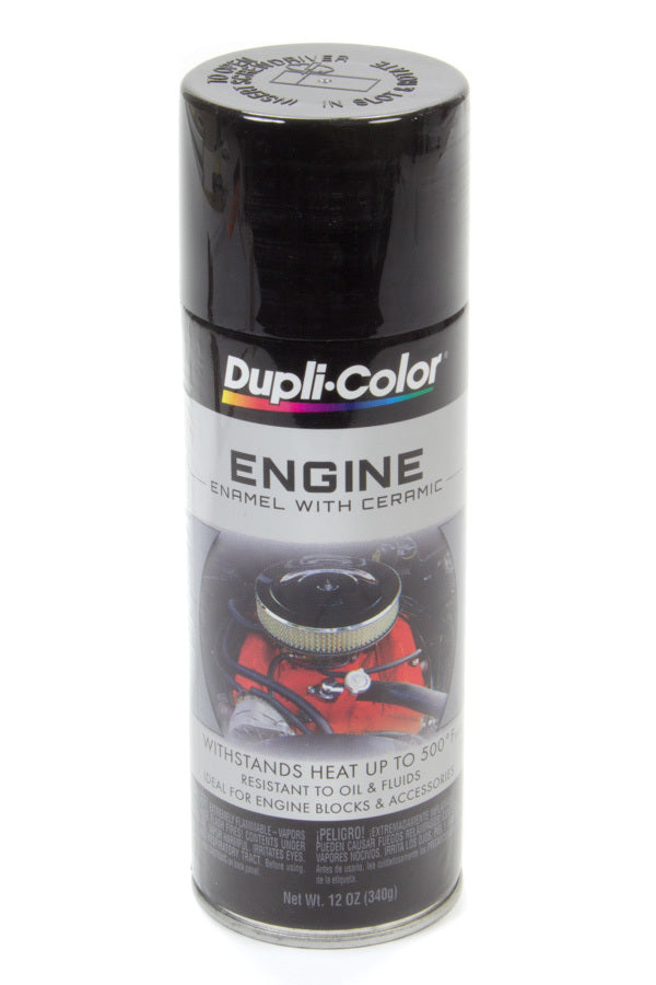 Dupli-Color Gloss Black Engine Paint 12oz