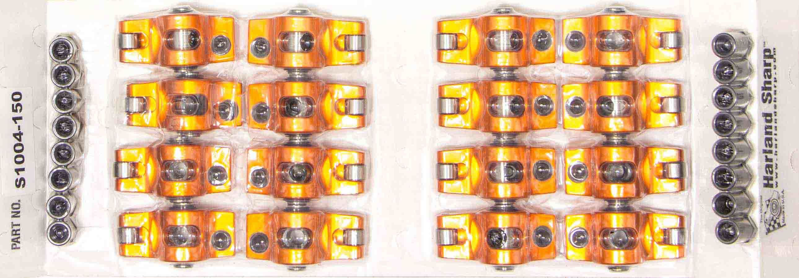 Harland Sharp SBC Rocker Arms - 1.6 Ratio 7/16 Stud