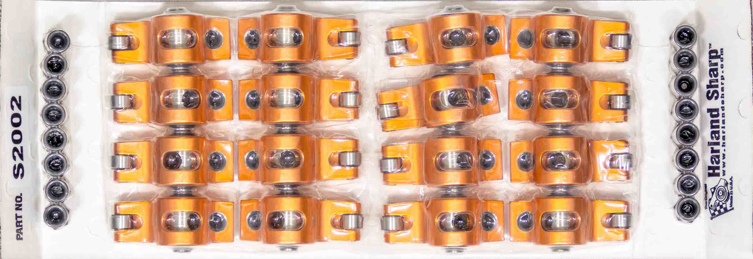 Harland Sharp BBC Rocker Arms - 1.8 Ratio 7/16 Stud