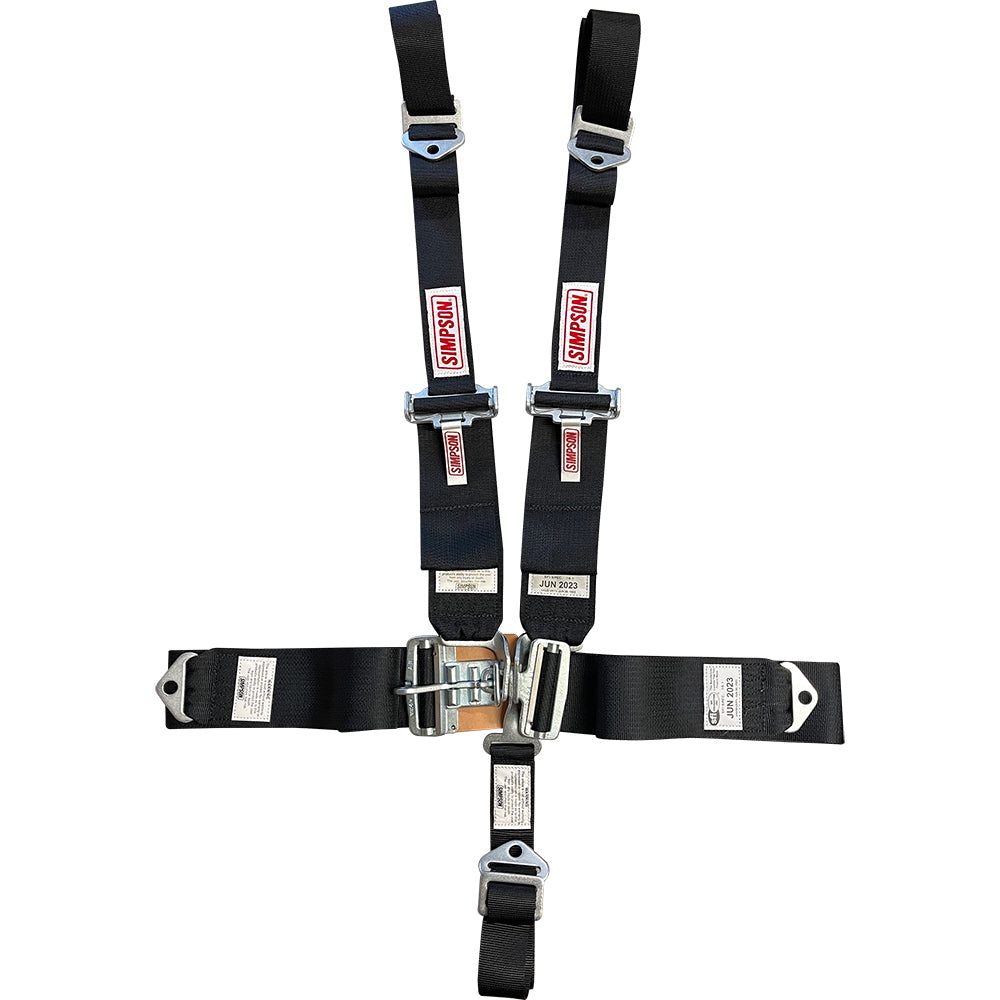 Simpson Safety 5-Pt Harness System HNR FX B/I P/D 62in Black