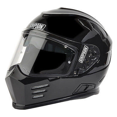 Simpson Safety Helmet Black DOT Ghost Bandit X-Large