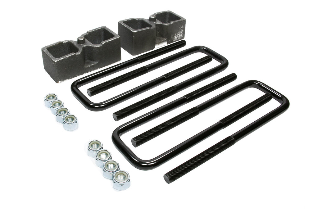 Rear Block Kit 2in with U-Bolts