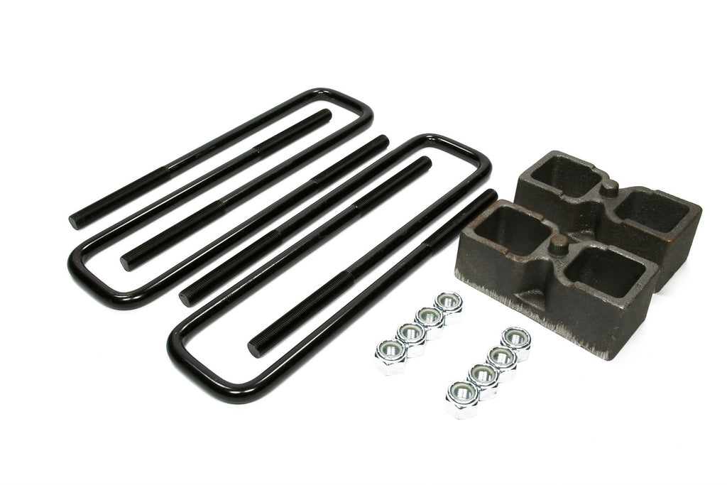 Rear Block Kit 2in with U-Bolts