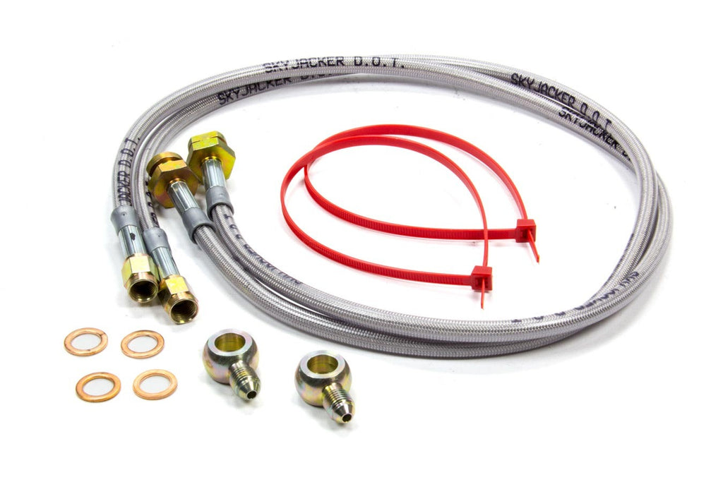 Front Brake Lines 79-87 GM HD 3/4- 1 Ton