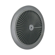 Cargar imagen en el visor de la galería, Specialty Products chrome - Archived Air Cleaner Top 14in Flow-Thru Black Filter