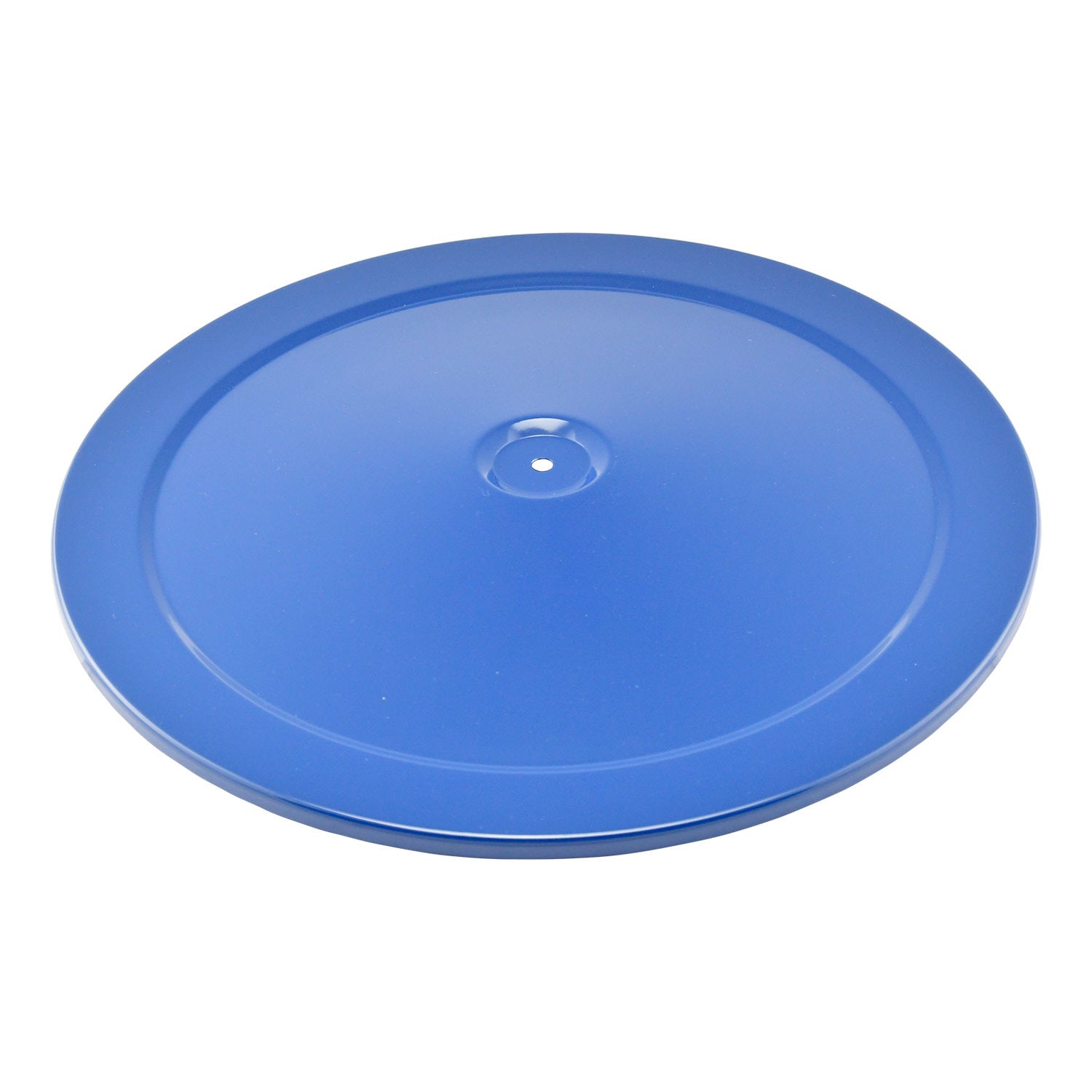 Muscle Car Style 14-inch Air Cleaner Lid — Blue Steel Universal Fit