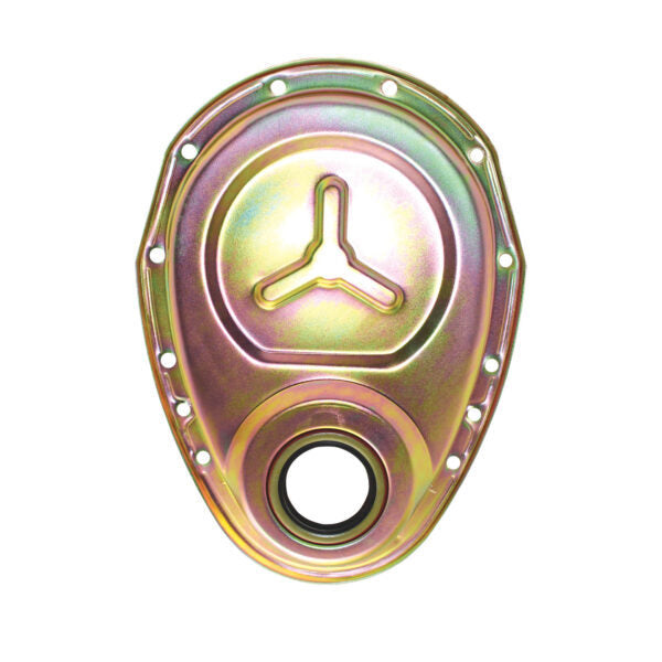 Specialty Products chrome - Archived Timing Chain Cover SBC Reinforced Cam