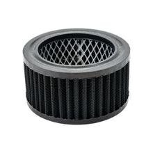 Cargar imagen en el visor de la galería, Specialty Products chrome - Archived Air Filter Element Wash able Round 4in x 2in Blk