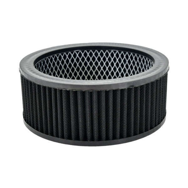 Specialty Products chrome - Archived Air Filter Element Wash able Round 6-1/2 x 2-1/2