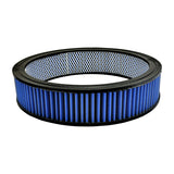 Specialty Products chrome - Archived Air Filter Element Wash able Round 14in x 3in