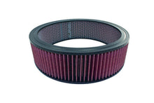 Cargar imagen en el visor de la galería, Specialty Products chrome - Archived Air Cleaner Element 14in X 4in Round with Red